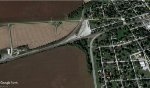Bement Interchange area Aerial